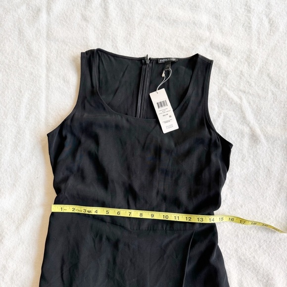 Eileen Fisher Cropped Sleeveless Black Jumpsuit Wide Leg Style Size XS - Picture 2 of 15